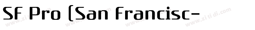 SF Pro (San Francisc字体转换 SF Pro (San Francisc字体转换